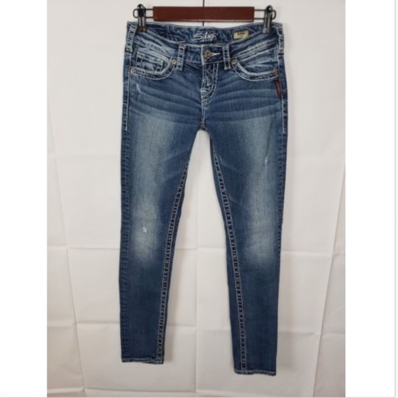 Silver Jeans Denim - Silver Aiko Skinny Jeans 26x31